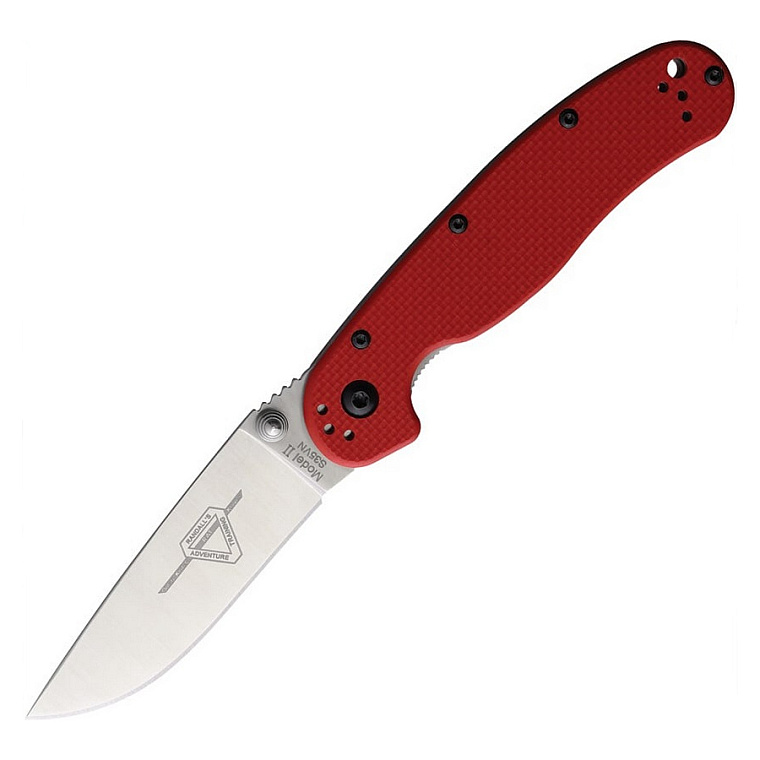 Ontario RAT-2 Red CPM-S35VN