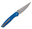 Pro-Tech Avalon Blue Peace Neighbor Design Stonewash MagnaCut Blade