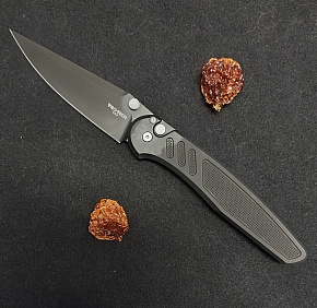Pro-Tech Avalon Black Aluminium Handle DLC MagnaCut