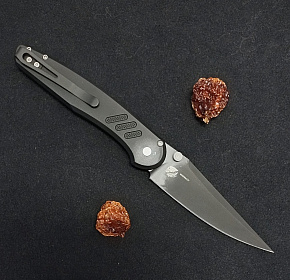 Pro-Tech Avalon Black Aluminium Handle DLC MagnaCut