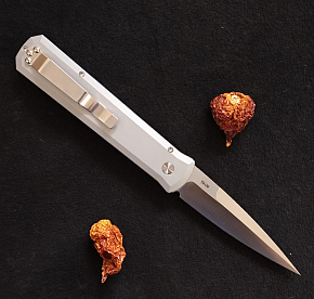 Pro-Tech Godfather Special Edition Satin Grey Handle