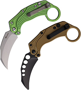 Reate Knives EXO-K Collectors Kit Sharp Plus Trainer Karambit Set dvou nožů