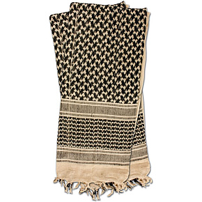 Red Rock Outdoor Gear Tactical Shemagh Khaki/Black