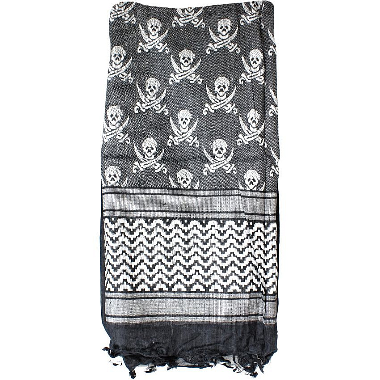 Red Rock Outdoor Gear Tactical Shemagh Jolly Roger
