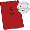Rite in the Rain Universal All-weather Notepad Red 14x10 cm