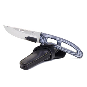 Rockstead KEI-ZDP Fixed Blade Blue Micarta