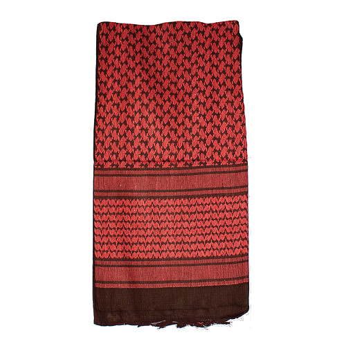 Red Rock Outdoor Gear Tactical Shemagh Red/Black