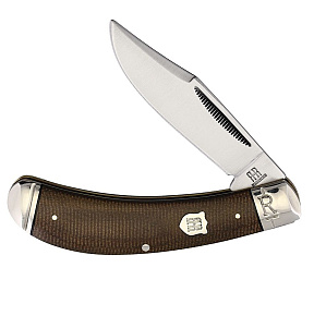 Rough Ryder Bow Trapper Brown Burlap