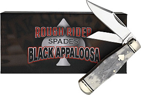 Rough Rider Black Apaloosa Coke Bottle