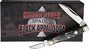 Rough Rider Spades Black Appaloosa Small Doubleblade