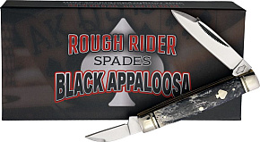 Rough Rider Spades Black Appaloosa Small Doubleblade