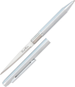 Rough Rider Ink Pen Knife Silver