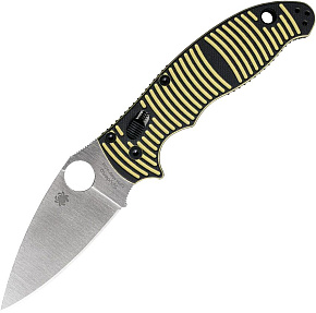 Spyderco Manix 2 Salt Yellow/Black MagnaCut