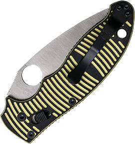 Spyderco Manix 2 Salt Yellow/Black MagnaCut