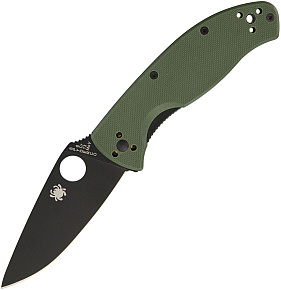 Spyderco Tenacious Black Blade OD G10