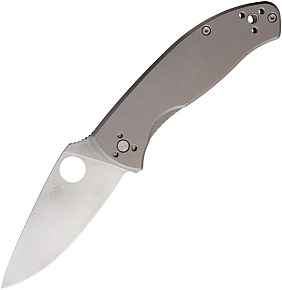Spyderco Tenacious Ti Plain Satin Blade