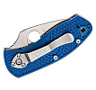Spyderco Ambitious Blue FRN S35VN Serrated