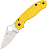 Spyderco Para 3 Salt Yellow FRN Magnacut