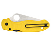 Spyderco Para 3 Salt Yellow FRN Magnacut