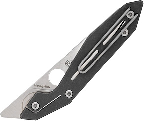 Spyderco Nand Titanium M398 Microclean Plain Edge