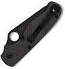 Spyderco ButtonUP Carbon Fibre Black