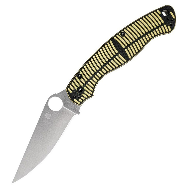 Spyderco Military 2 Salt Yellow-Black G10 MagnaCut