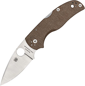 Spyderco Native 5 Canvas Micarta Cruwear