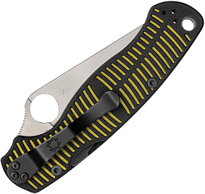 Spyderco ParaMilitary 2 Salt Yellow/Black G10 MagnaCut