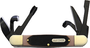 Schrade Old Timer Splinter - řezbářský víceželízkový nůž (box)