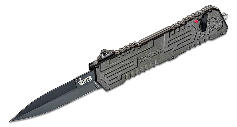 Schrade Viper Out The Front Black