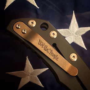 Spartan Blades We The People Titanium Klip