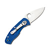 Spyderco Persistence FRN Blue Plain Blade S35VN