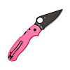 Spyderco Para 3 Pink Handle Black BD1N Blade