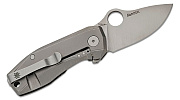 Spyderco SpyNano Micarta/Titanium M398