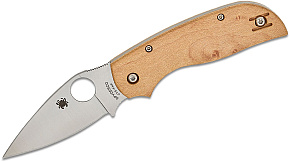 Spyderco Chaparral BirdsEye Maple Wood
