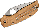 Spyderco Chaparral BirdsEye Maple Wood
