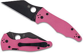 Spyderco Yojimbo 2 Pink Sprint Run C85GPNBKP2
