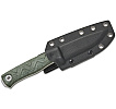 SRM Fixed Scandi Work Knife Micarta Handle