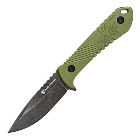 Smith & Wesson HRT Fixed Blade Green Handle