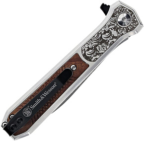 Smith & Wesson Unwavered Linerlock Gravírovaný asistovaný zavírák