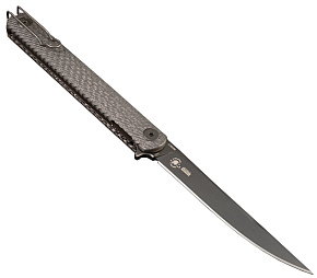 Spartan Blades Nemec Black Blade Carbon Fiber Handle