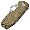 Spyderco SpyNano Micarta/Titanium M398