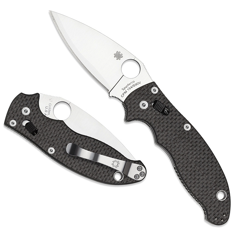Spyderco Manix 2 CF CPM154 - S90V Sprint Run