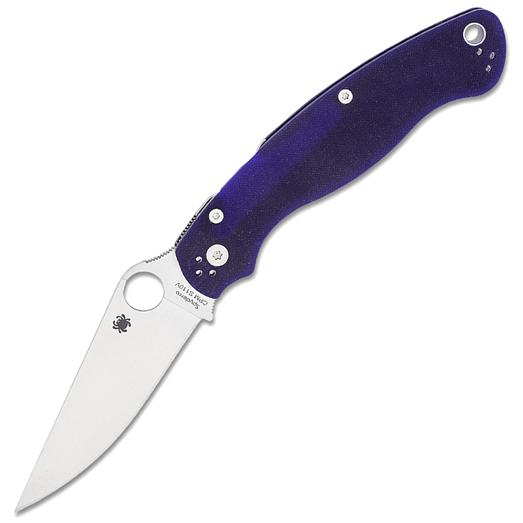 Spyderco Military 2 S110V Blue G10 Compresslock