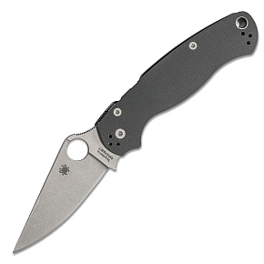 Spyderco Paramilitary 2 Maxamet G-10 Gray SLEVA