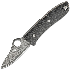 Spyderco SpyOpera Thor Damascus Sprint Run