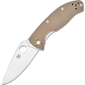 Spyderco Tenacious Brown G-10 CPM-M4 Blade