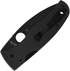 Spyderco Bodacious Black S30V Blade Black G10