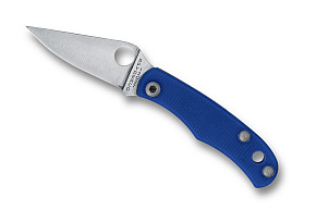 Spyderco Bug Blue G-10