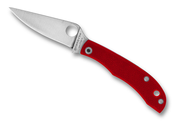 Spyderco HoneyBee Red G-10